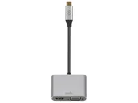 LOGiiX Adapter USB-C to HDMI/VGA - Graphite Grey