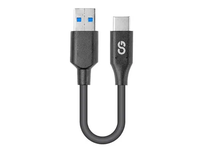 LOGiiX Sync & Charge USB-A to USB-C 15cm - Black