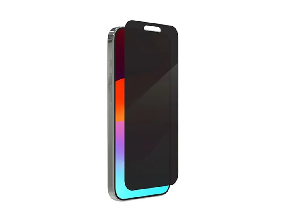 ZAGG Invisible Shield iPhone 15 Glass Elite Privacy Screen Protector