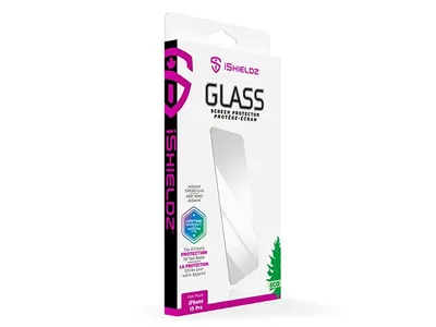 iShieldz iPhone 15 Pro Tempered Glass Seen Protector