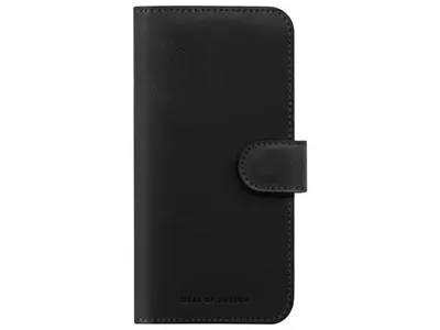 iDeal of Sweden iPhone 15 Magnet Wallet+ Case - Black