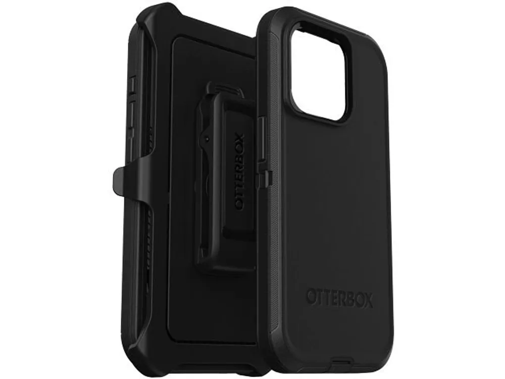 OtterBox iPhone 15 Pro Defender Case - Black