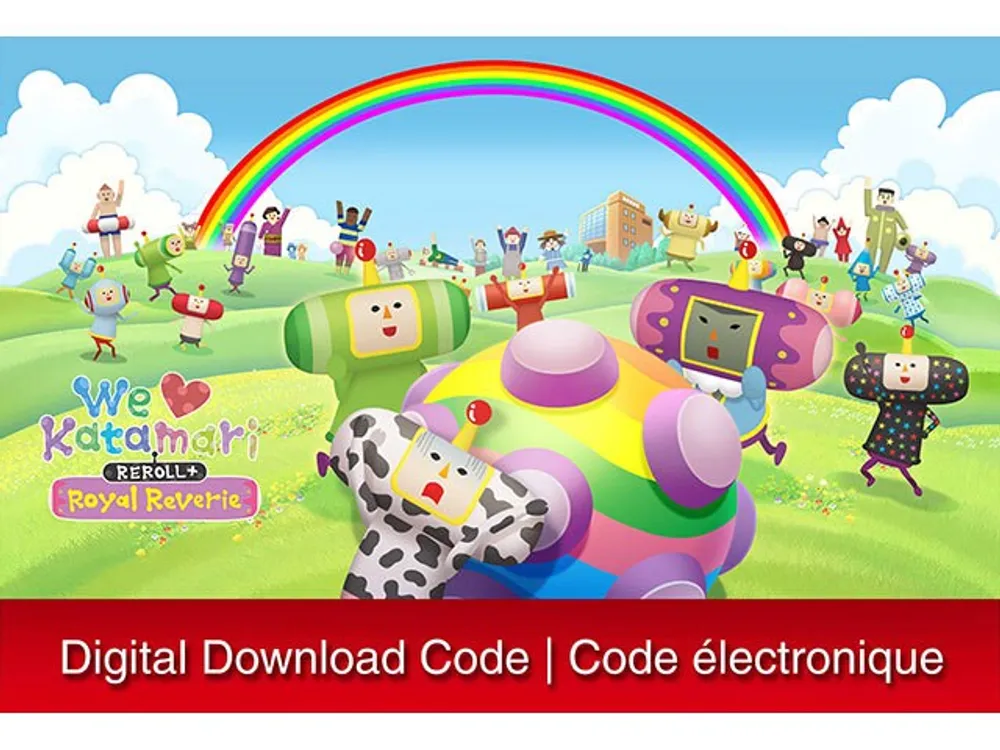 We Love Katamari REROLL+ Royal Reverie (Digital Download) For Nintendo Switch