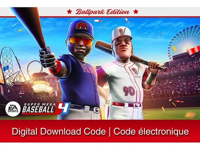 Super Mega Baseball 4 Ballpark Edition (Digital Download) For Nintendo Switch