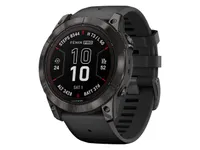 Montre Intelligent Garmin fenix 7X Pro Sapphire Edition Solaire GPS et Fitness Tracker - Noir