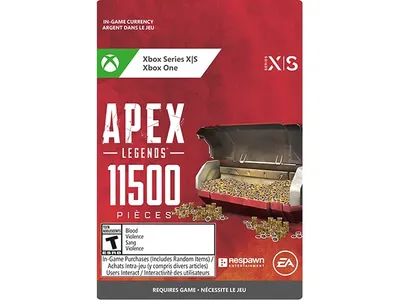 APEX Legends: 11500 Coins (Code Electronique) pour Xbox Series X/S et Xbox One