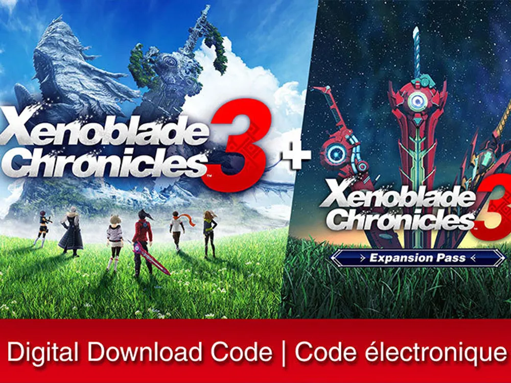 Xenoblade Chronicles 3 + Expansion Pass (Digital Download) For Nintendo Switch