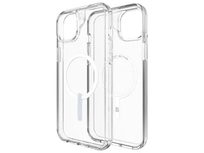 Étui Crystal Palace de ZAGG (Gear4) pour iPhone 15 Plus - Transparent