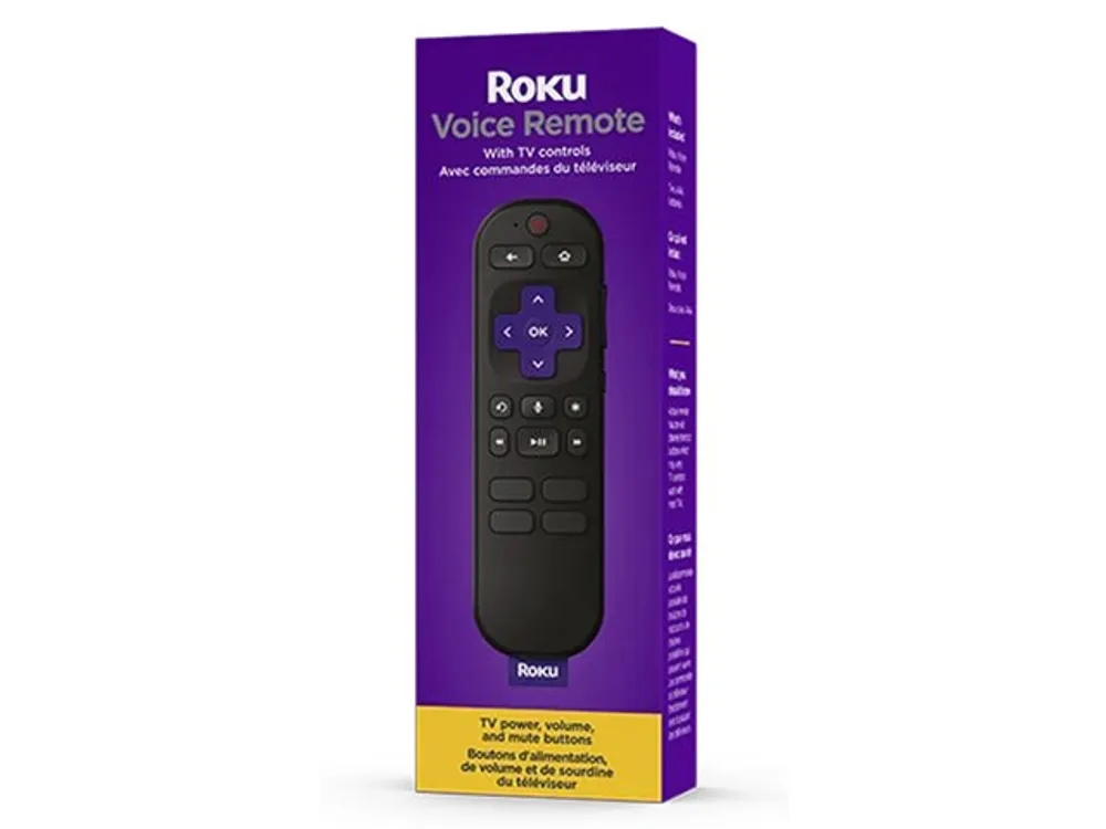 Roku Voice Remote for Roku Players, Roku Audio & Roku TV