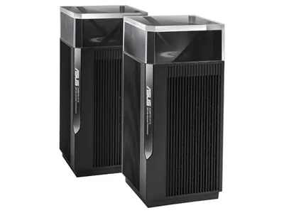 ASUS ZenWiFi Pro ET12 (2-PK) AXE11000 Tri-Band WiFi 6E Mesh System Coverage up to 6000 Sq.Ft