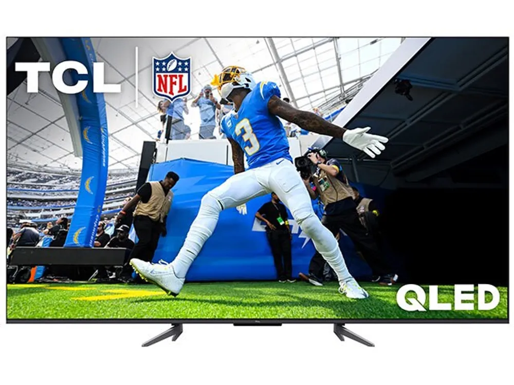 Téléviseur intelligent classe Q 4K UHD HDR QLED de po de TCL avec Google TV