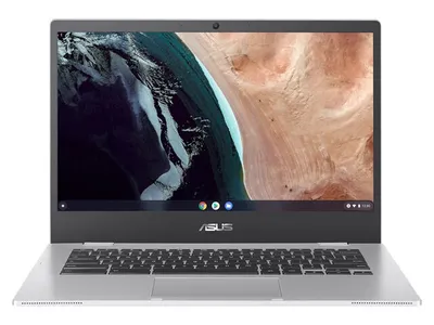 ASUS Chromebook CX1 CX1400FKA-DS01-CB 14" Touchscreen Laptop with Intel® Celeron N4500, 64GB eMMC, 4GB RAM & Chrome OS - Silver