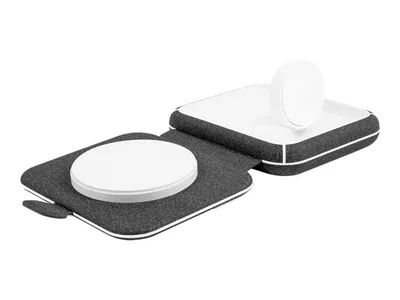 LOGiiX Wireless Travel Pad Duo - Charcoal Black