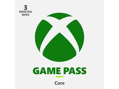 Xbox Game Pass Core 3 Month Subscription (Digital Download) for Xbox Series X/S and Xbox One