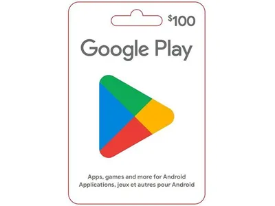 Google Play Gift Card - $100