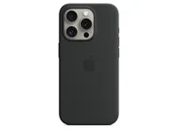 Apple iPhone 15 Pro Silicone Case with MagSafe - Black