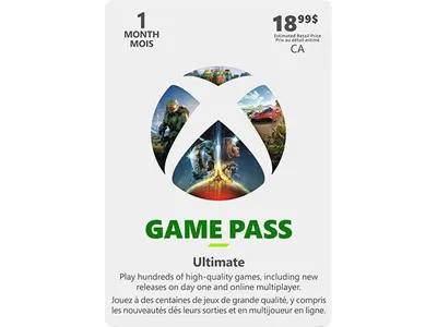 Xbox Game Pass Ultimate - 1 Month Membership