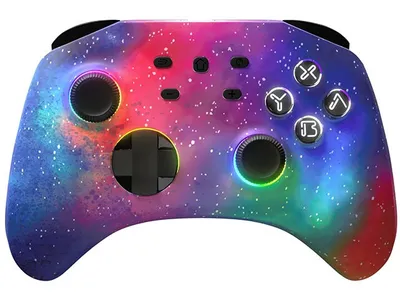 Surge Wireless Pro Controller for Nintendo Switch, Windows PC, Steam Deck, Android & iOS - Supernova Edition