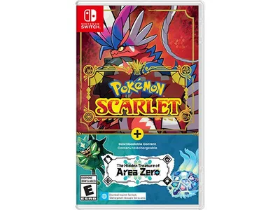 Pokémon™ Scarlet + The Hidden Treasure of Area Zero Bundle (Jeux+DLC) pour Nintendo Switch