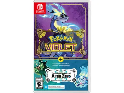 Pokémon™ Violet + The Hidden Treasure of Area Zero Bundle (Jeux+DLC) pour Nintendo Switch
