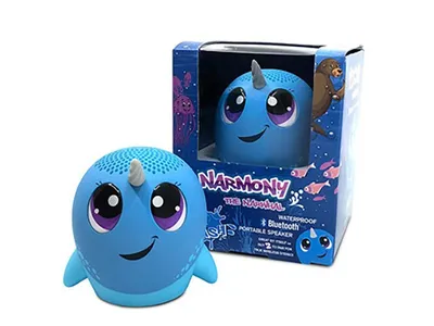 My Audio Pet Portable Wireless Bluetooth® Speaker - Narmony the Narwhal