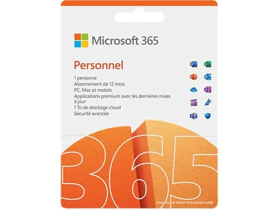 Microsoft 365 Personnel 2023 (PC/Mac) - 1 utilisateur - Anglais