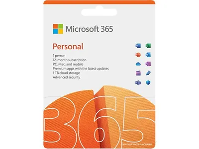 Microsoft 365 Personal 2023 (PC/Mac) - 1 User - 1 Year - French