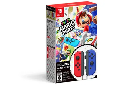 Ensemble Super Mario Party™ + Rouge et Bleu Joy-Con™