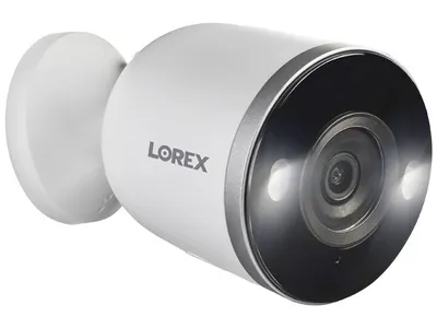 Caméra intelligente Wi-Fi 2K pour intérieur/extérieur Lorex avec dissuasion intelligente et vision nocturne en couleur