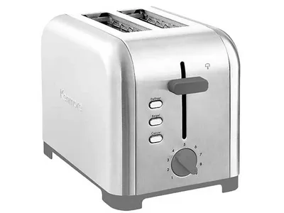 Kenmore® 2-Slice Toaster, Wide Slot, Bagel/Defrost - Stainless Steel