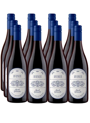 Avenue Syrah Grenache Red - 12 x 750mL