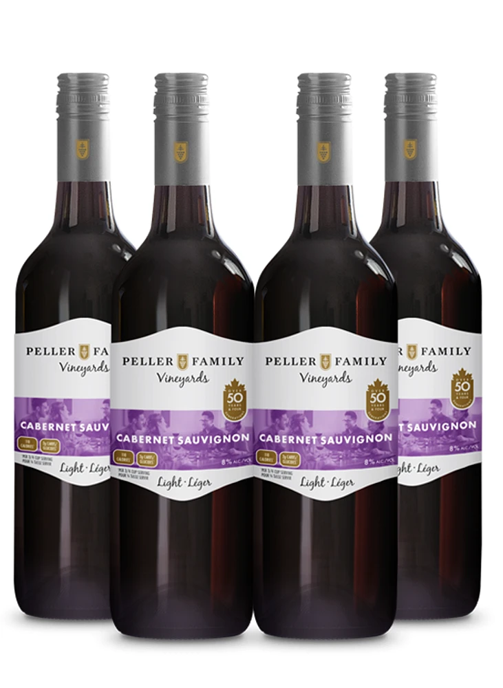 Peller Family Vineyards Light Cabernet Sauvignon - 4 x 750mL