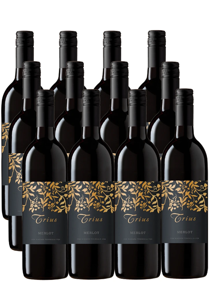 Trius Ontario Merlot - 12 x 750mL