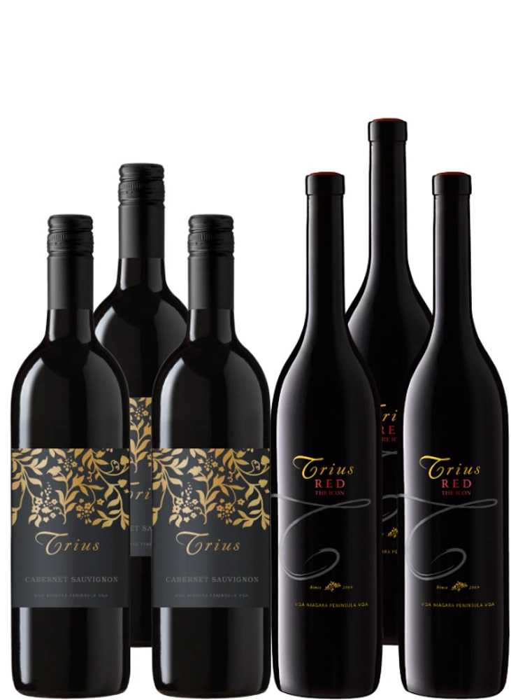 Trius Red Wine Lover Collection - 6 x 750mL