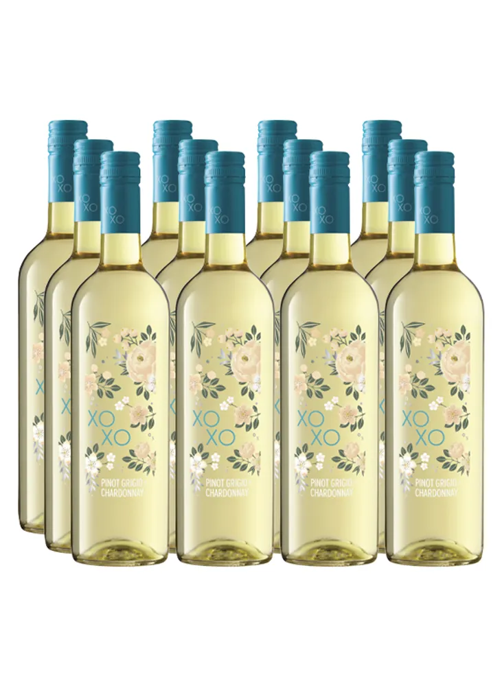 XOXO Pinot Grigio Chardonnay 12  x 750mL