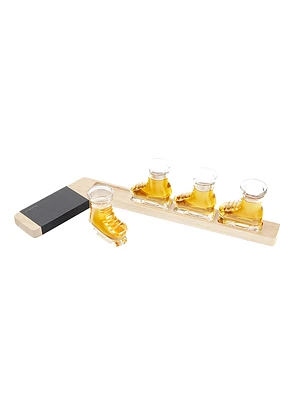 Hockey Flight Shot Glass Set