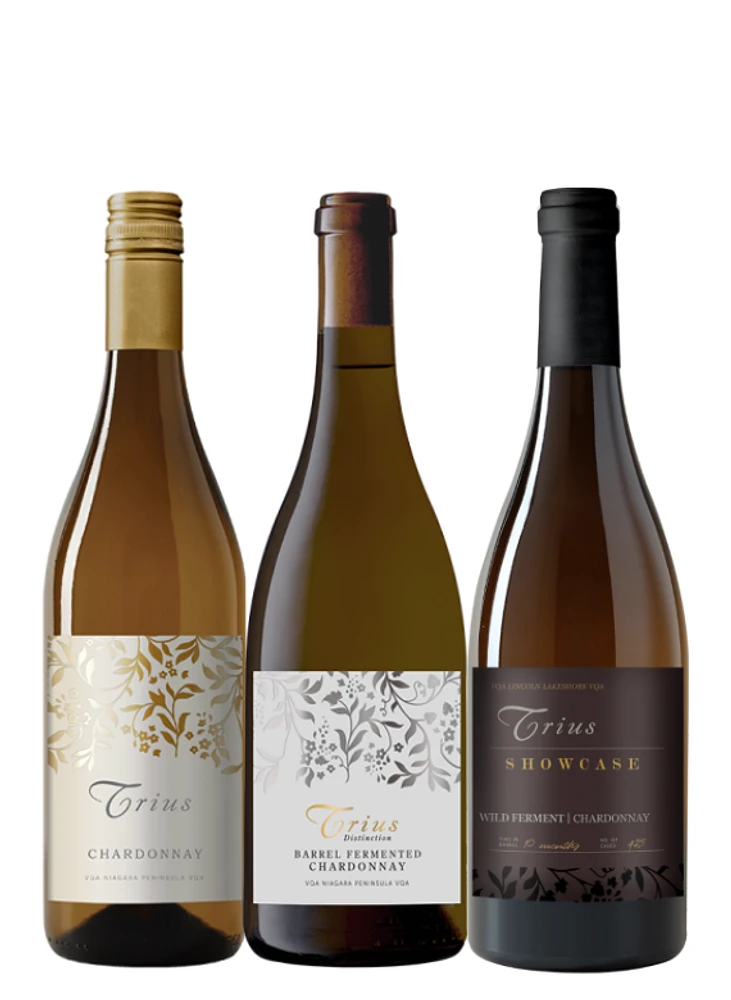 Trius Chardonnay Three Ways - 3  x 750mL