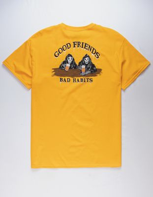FRESH VIBES Good Friends Gold T-Shirt