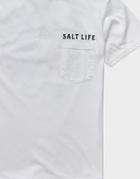 SALT LIFE Red, White and Bite Pocket T-Shirt