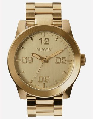 NIXON Corporal SS Gold Watch