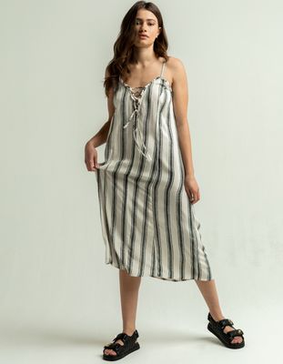 HURLEY Lace Up Dress