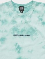 BDG Urban Outfitters Tie Dye Embroidered Mint T-Shirt