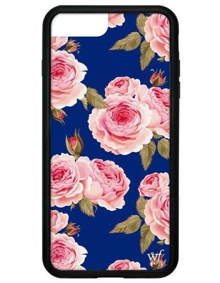 WILDFLOWER Navy Floral iPhone 6+/7+/8+ Case