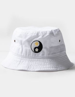 Yin Yang Floral Bucket Hat