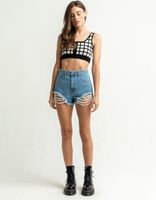 ABRAND JEANS A High Relaxed Denim Shorts