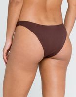 DAMSEL Flat Rib Cheeky Bikini Bottoms