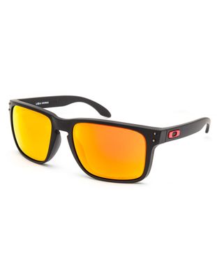 OAKLEY Holbrook XL Matte Black & Prizm Ruby Sunglasses