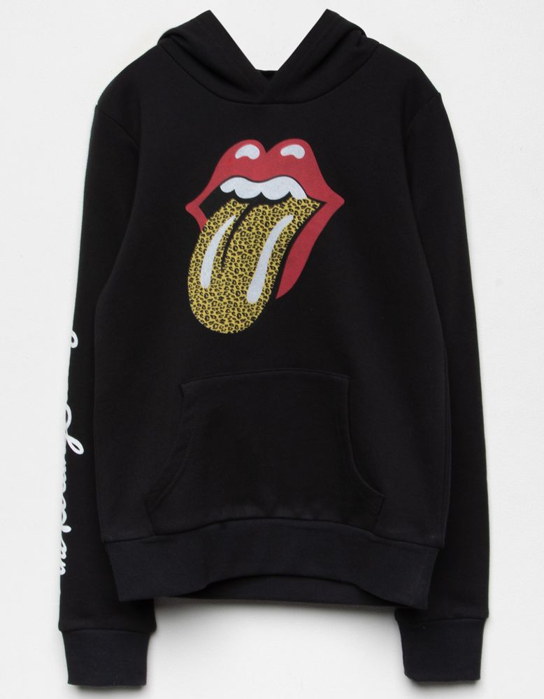 BRAVADO Rolling Stones Leopard Girls Hoodie