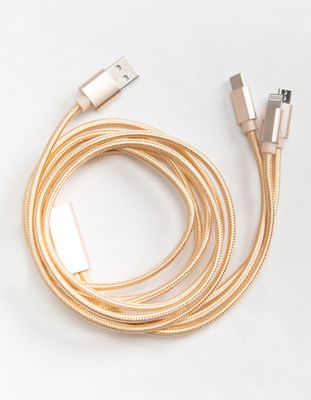 6 Foot Multi Head Charging Cable