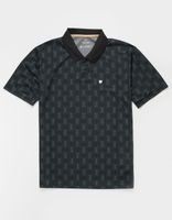 BRIXTON Proper Crossover Mesh Polo Shirt